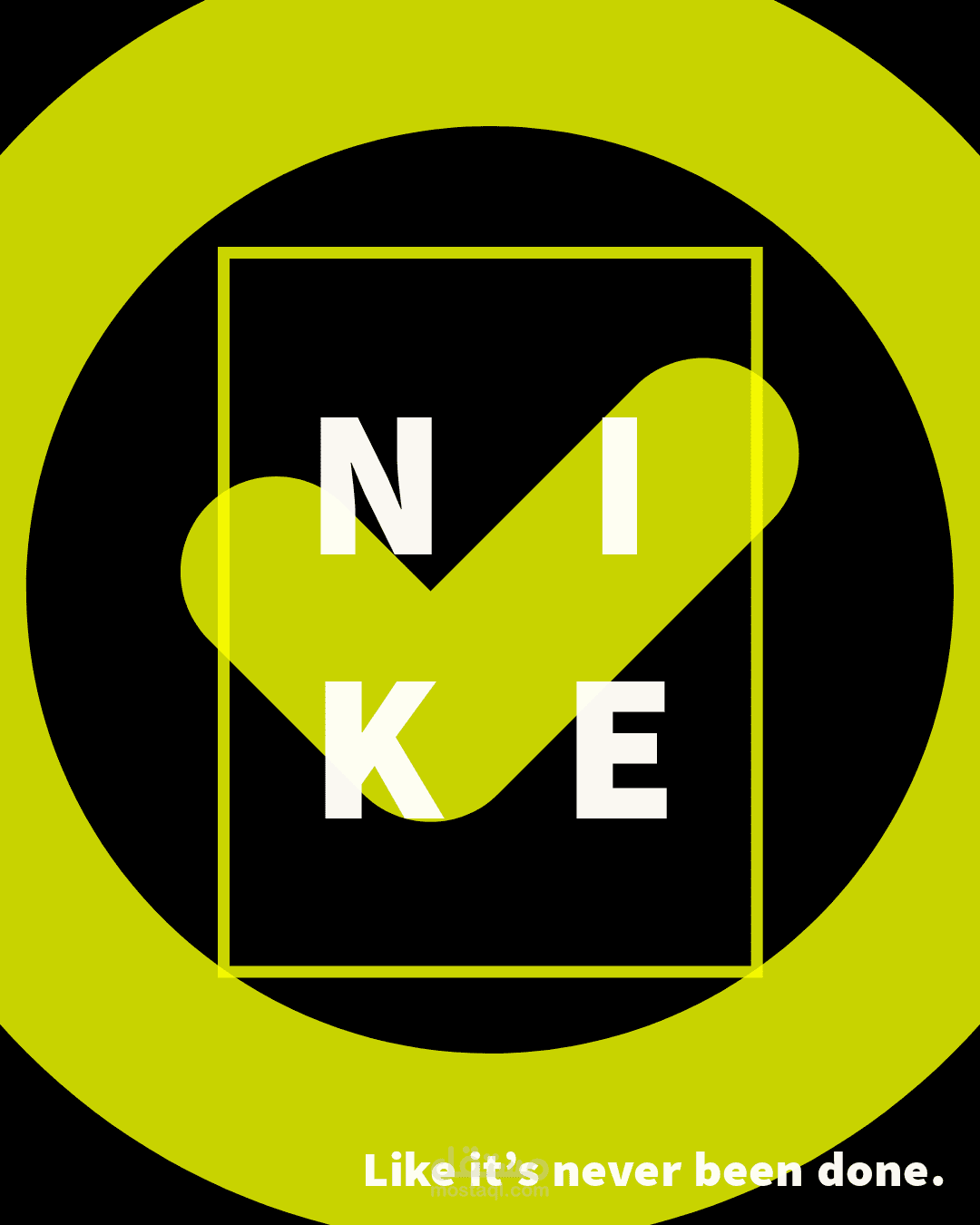 تصميم سوشيال لمتجر بيع NIKE