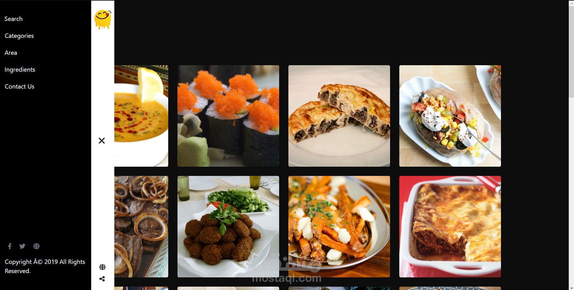 تطبيق ويب yummy