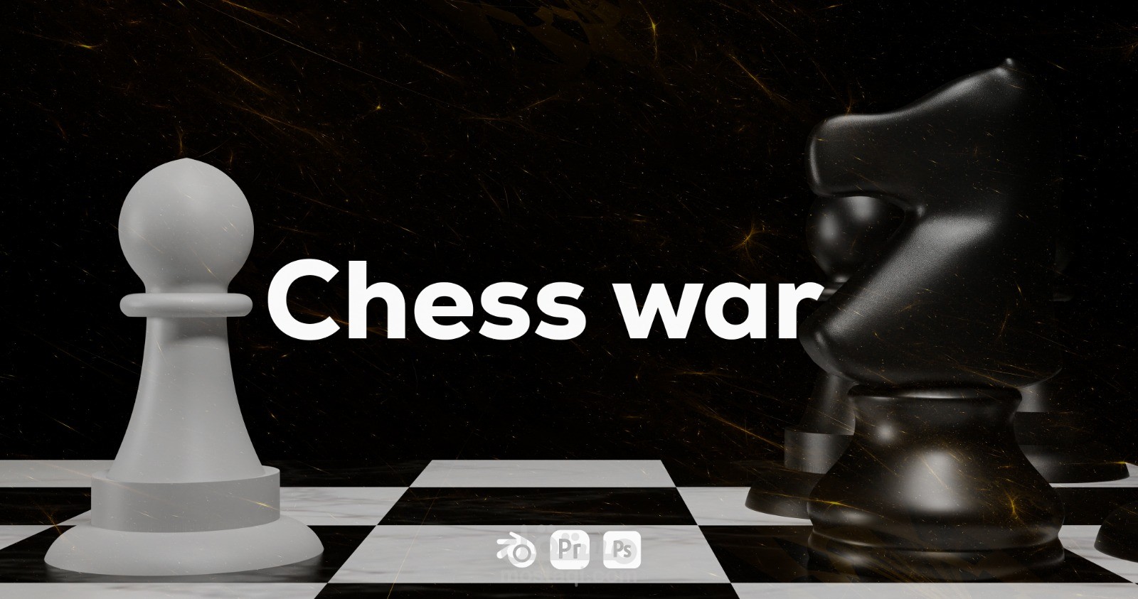 chess promo 3d animation