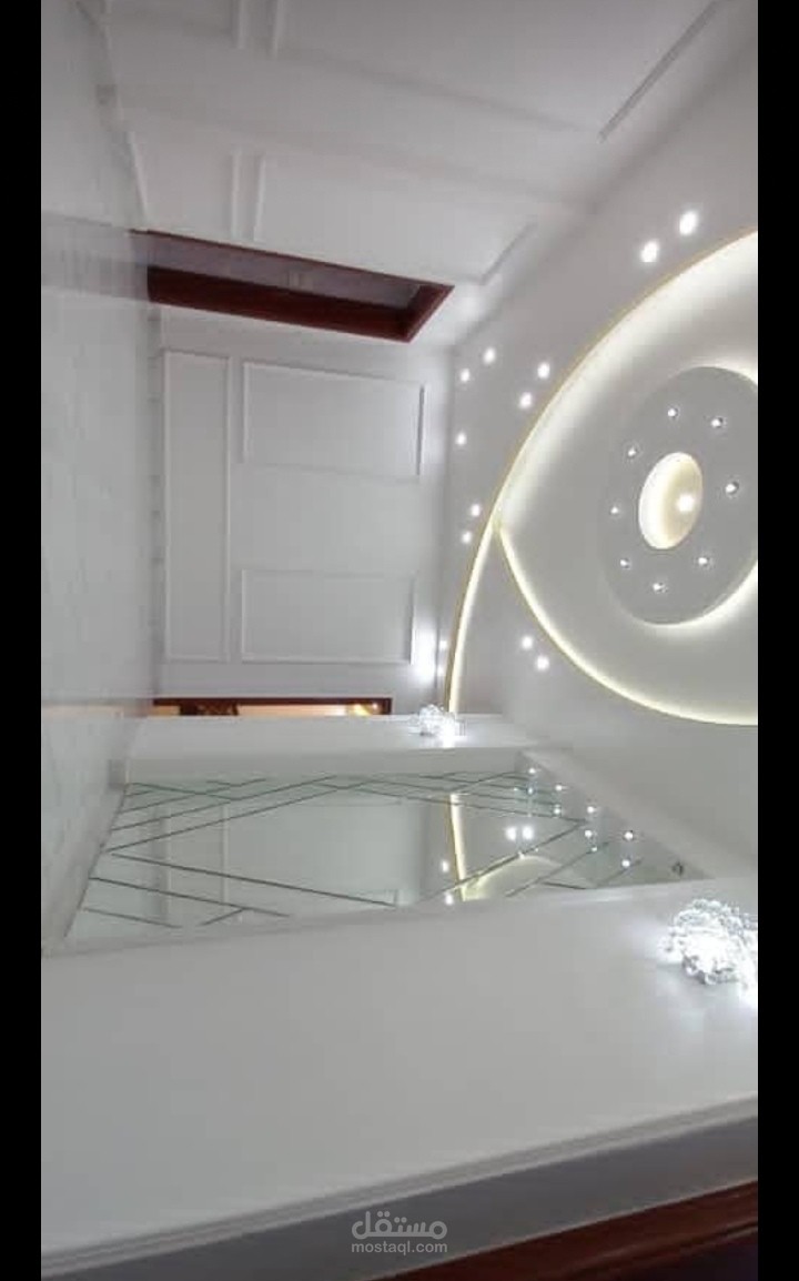 تصميم و اكساء داخلي شقة سكنية مساحة ١٥٠ م