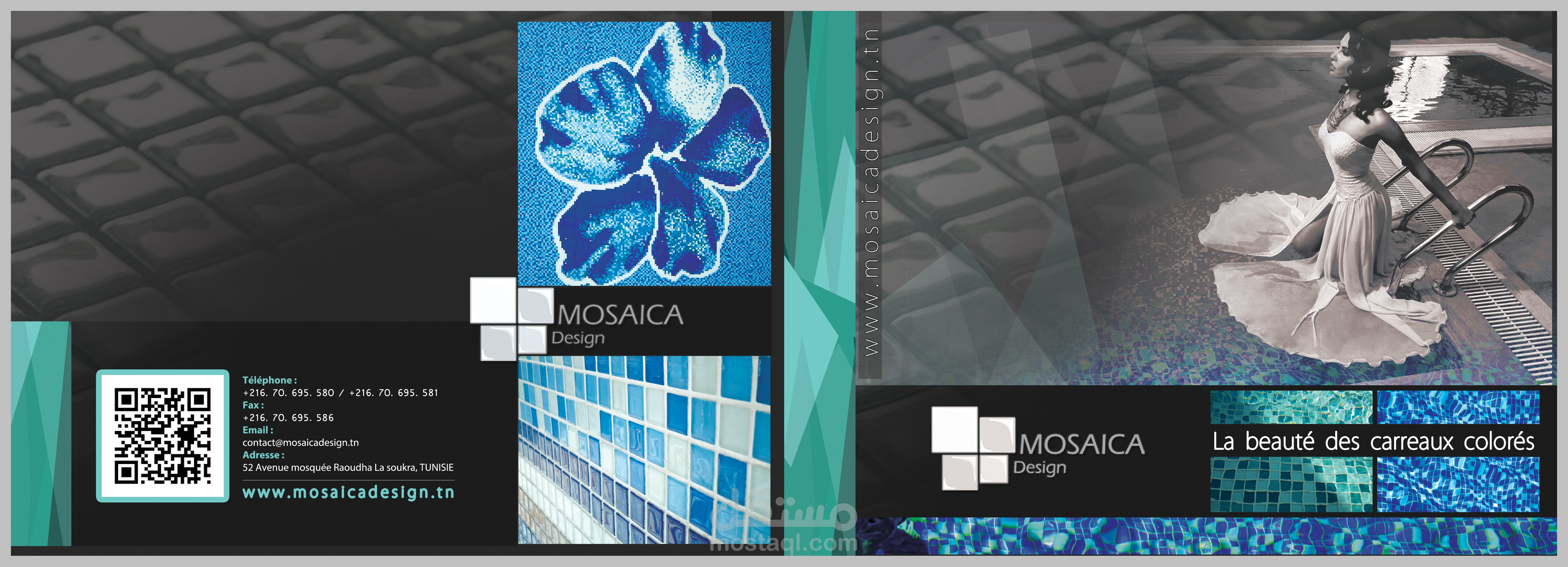 تصوير و تصميم و طباعة كتالوج صور لانجازات شركة MOSAICA DESIGN