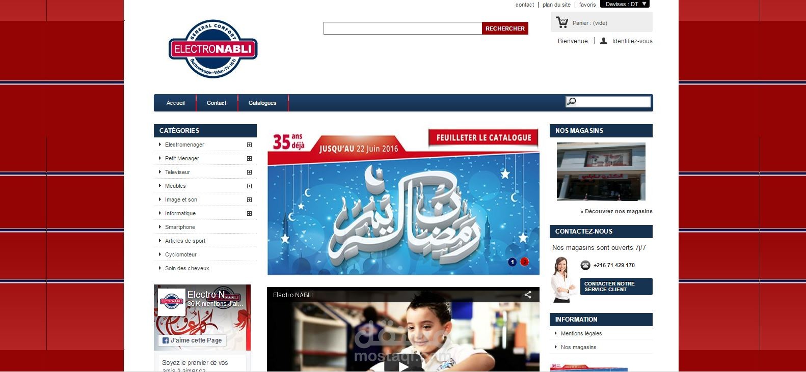 موقع واب لشركة ELECTRONABLI
