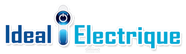 لوقو  وبطاقة أعمال لشركة  IDEAL ELECTRIQUE / IDEAL POWER