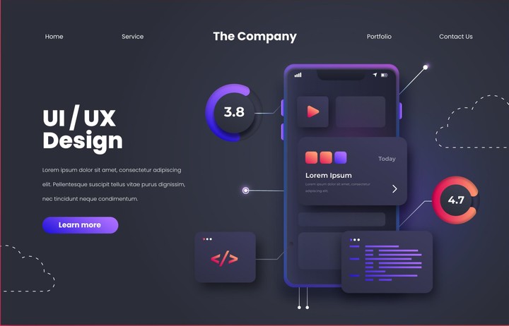 تصميم UX/UI بطريقة احترافية وجذابة