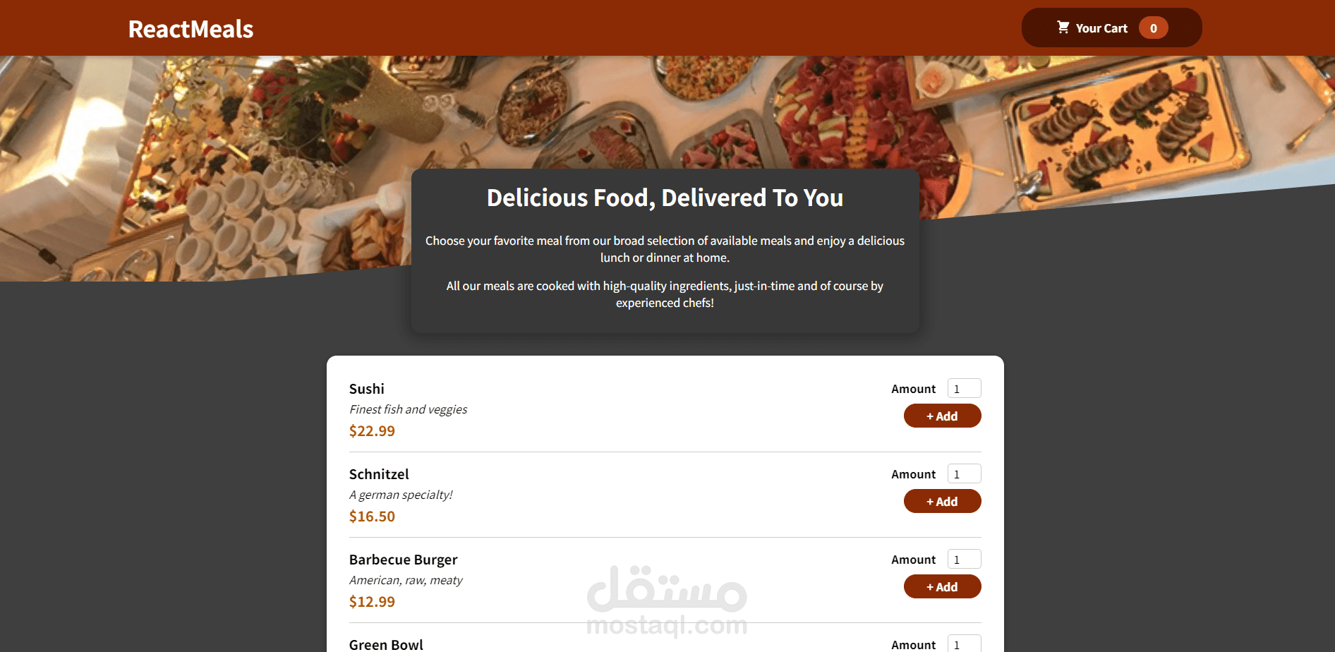 https://github.com/ZiadDorrah/ReactMeals
