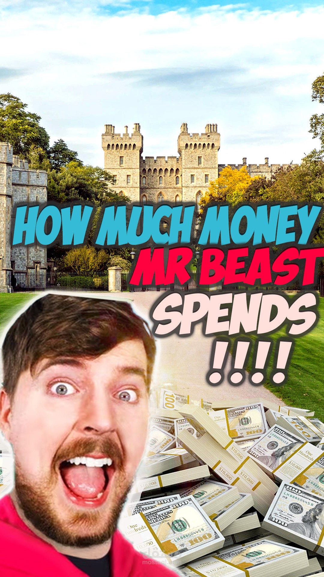 Mr Beast short - how much money do Mr Beast spent