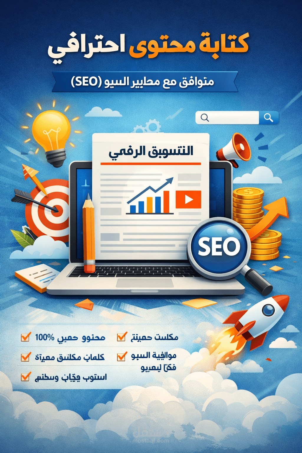 كتابة مقال احترافي متوافق مع السيو (SEO) – التسويق الرقمي