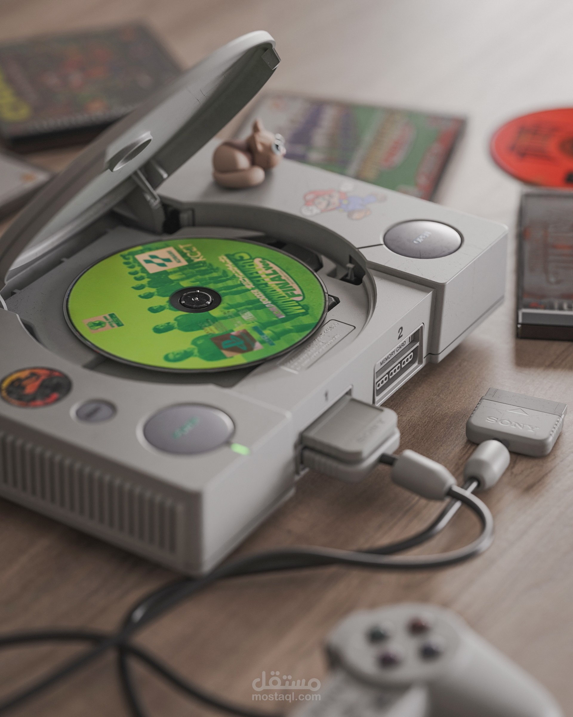 PlayStation 1 Retro Setup