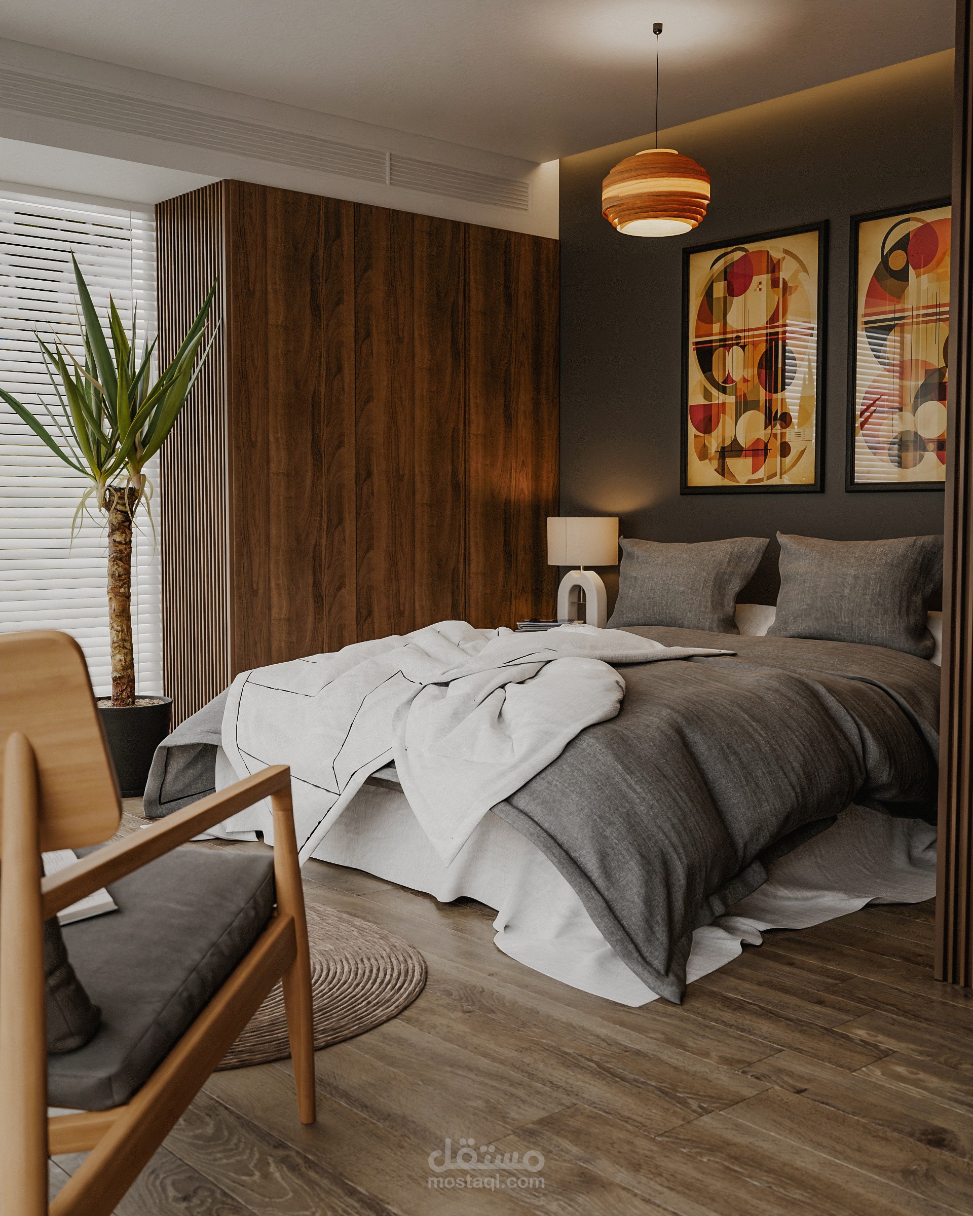 Ultra Real Bedroom Interior