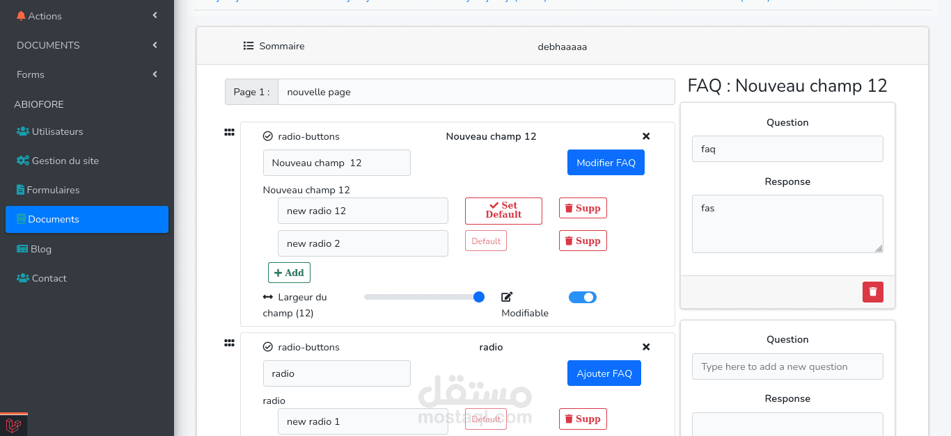 تكملة برمجة تطبيق Laravel livewire