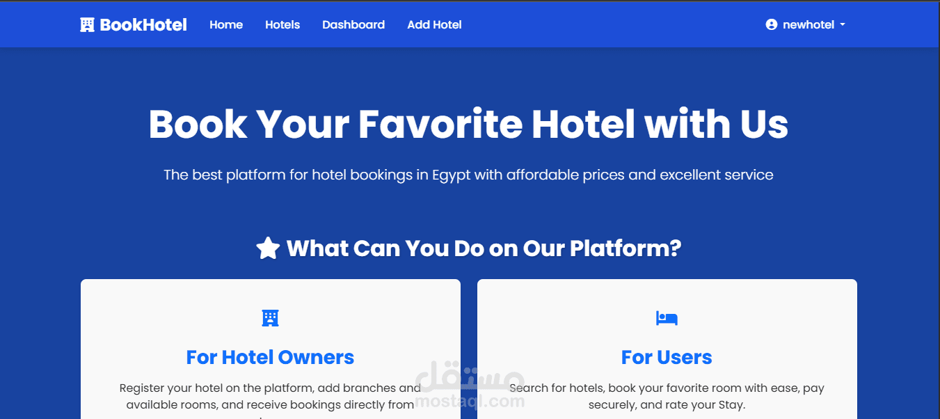 Hotel Booking Web Site