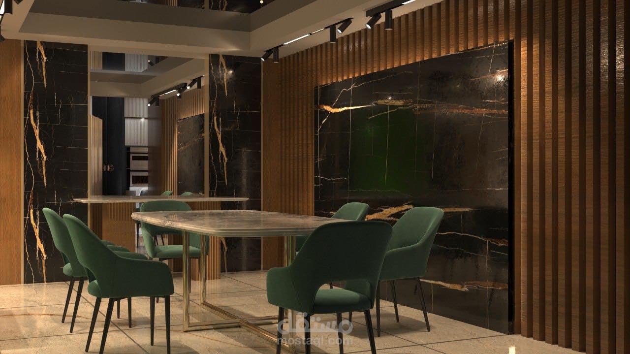 Design For Living Room and Dinner Room