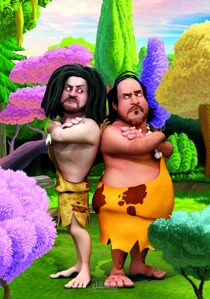 مسلسل كارتون 3D (مغامرات طوبة و زلطة)
