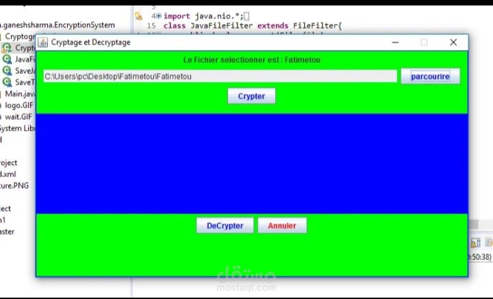 Interface de Codage et décodage des données