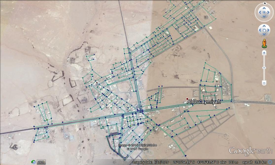 networking water in city DALIMIA