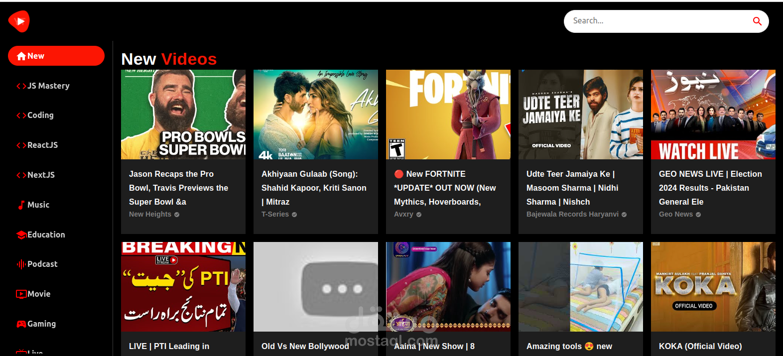 youtube clone
