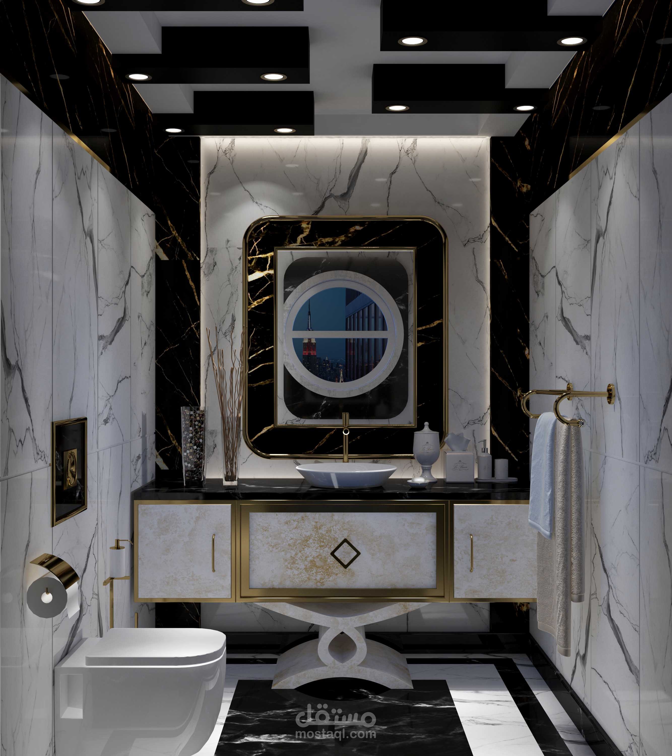 luxury bathroom