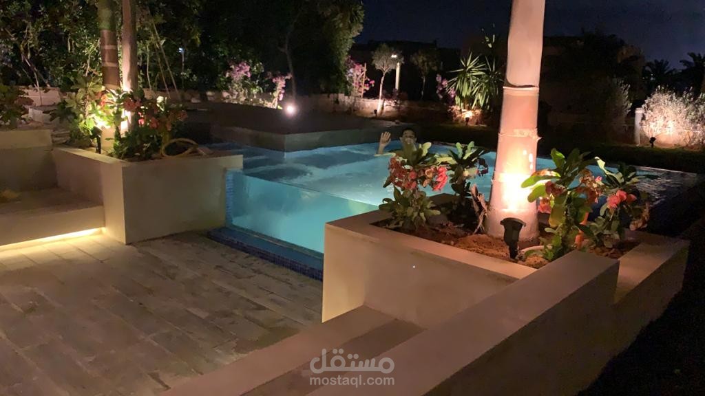 تنفيذ شاليه بالساحل