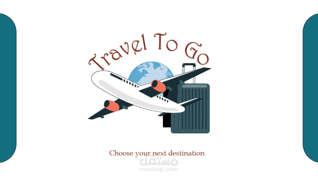 تصميم لشركة Travel to Go