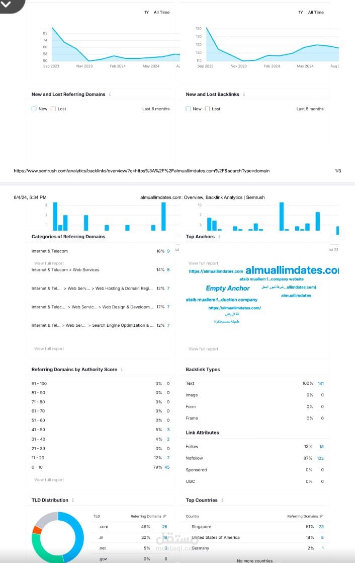 تحليل متجر إلكتروني ووسائل التواصل الاجتماعي وجوجل ماب، بالإضافة إلى خطة تسويقية لكوفي شوب