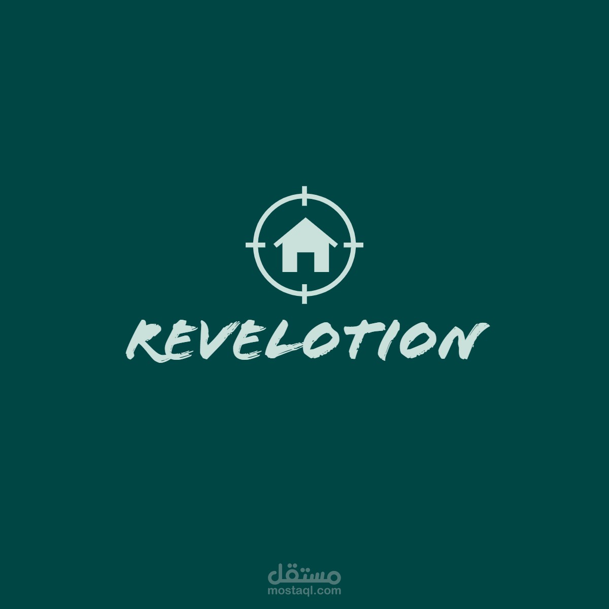 تصميم لوجو لشركة revelotion