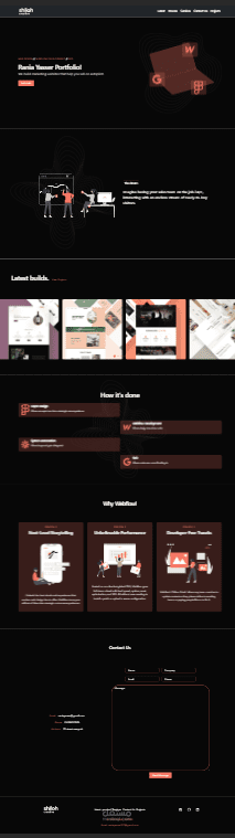 Portfolio Website (Landing Page)