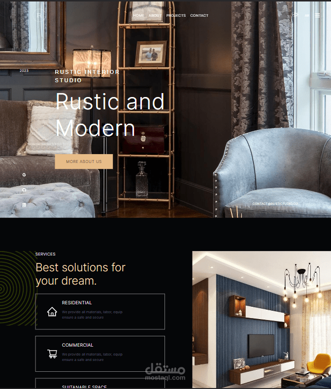 Company Portfolio Website