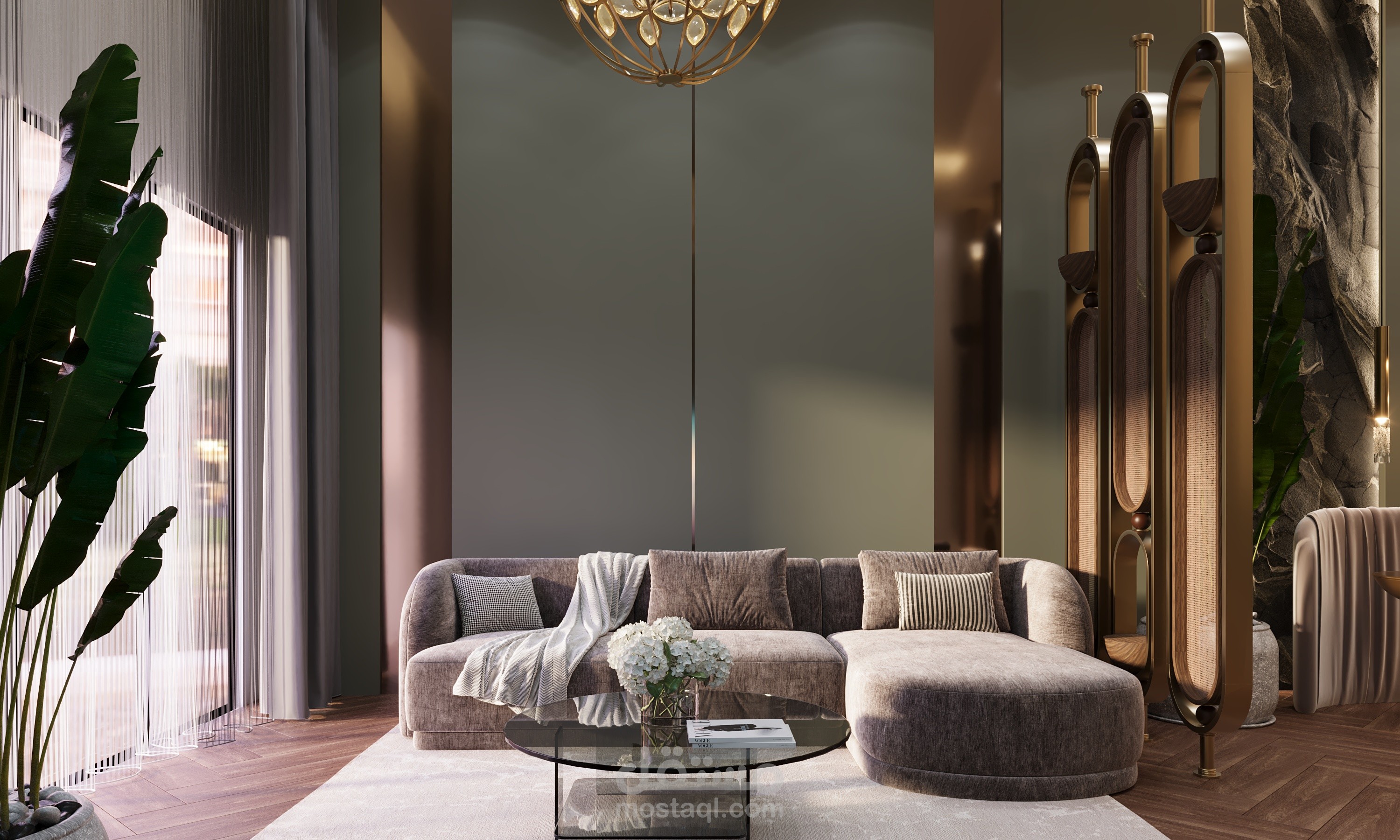 Luxury master bedroom