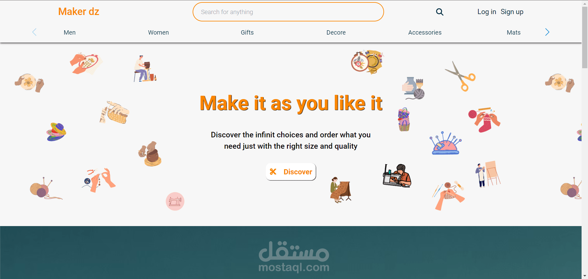 Maker DZ – منصة لربط الحرفيين بالمشترين