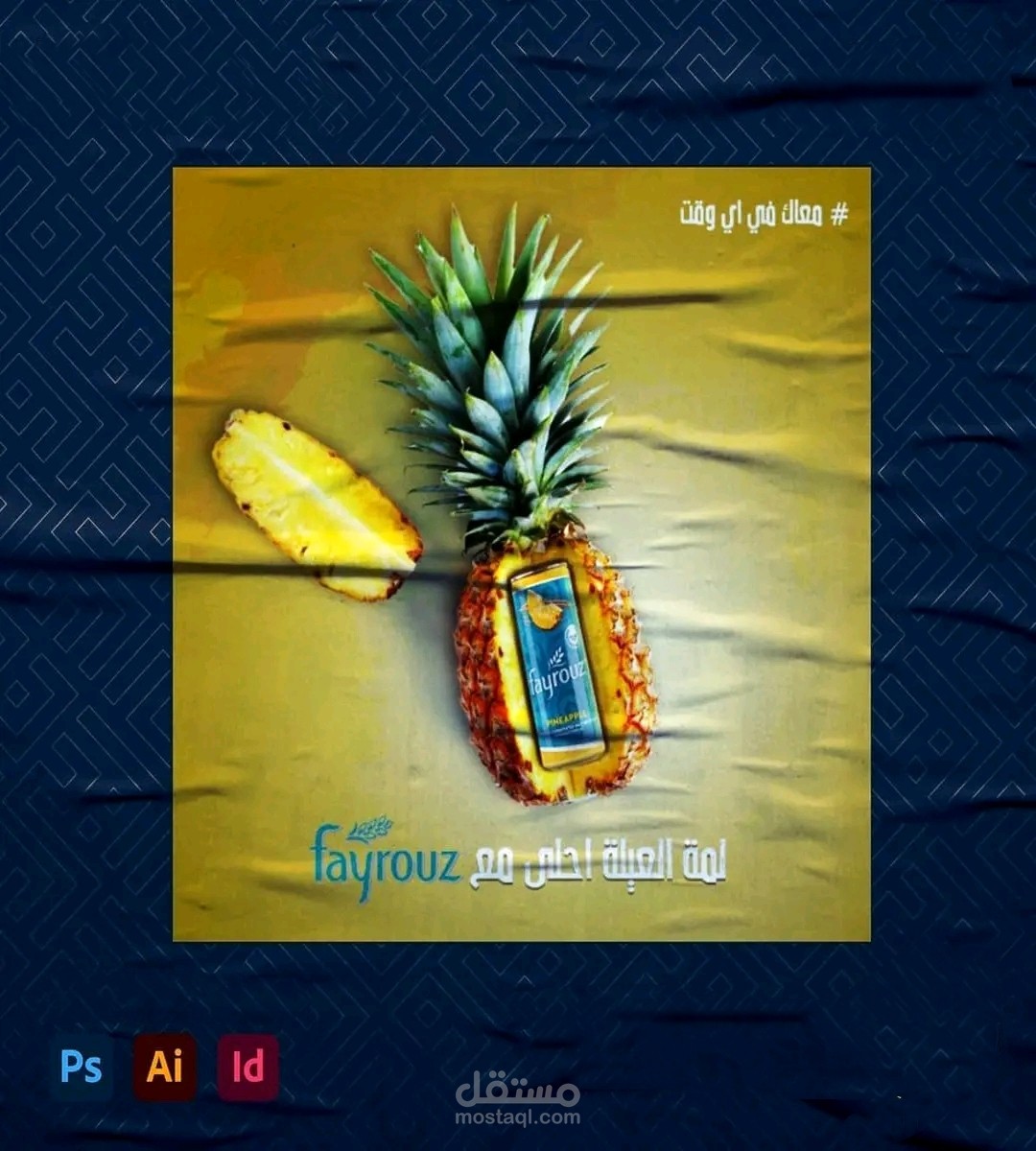 تصميم لشركة Fayrouz