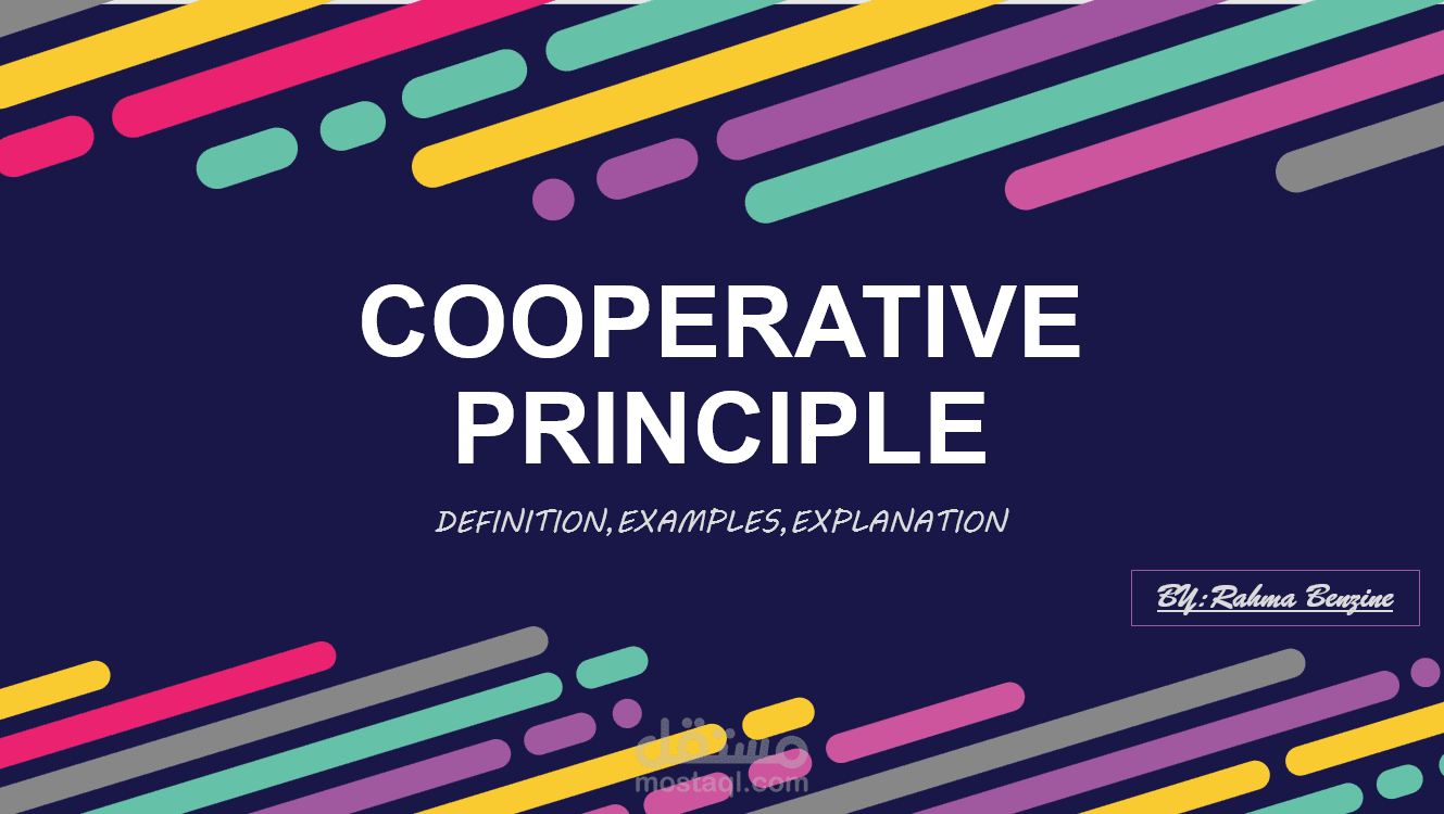 Cooperative Principle lecture
