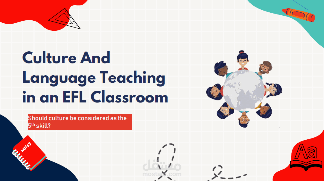 باوربوينت درس Culture and Language in EFL Classroom