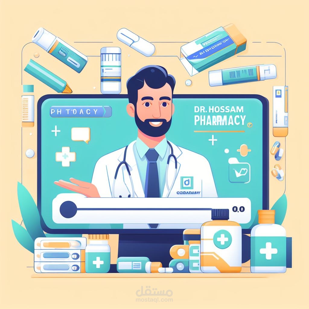 فديو اعلان صيدليه .....صيدليه د.حسام قدري
