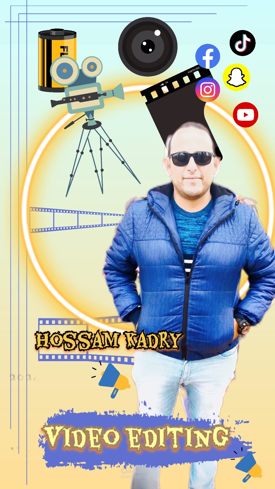 فيديو تعريفي عني واهم الخدمات التي اقدمها في مونتاج الفيديو