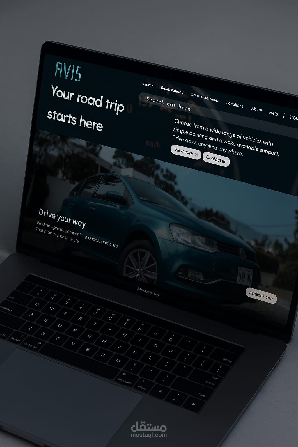 تصميم وتطوير واجهات مواقع ويب عصرية وسهلة الاستخدام (UI/UX Website Design)