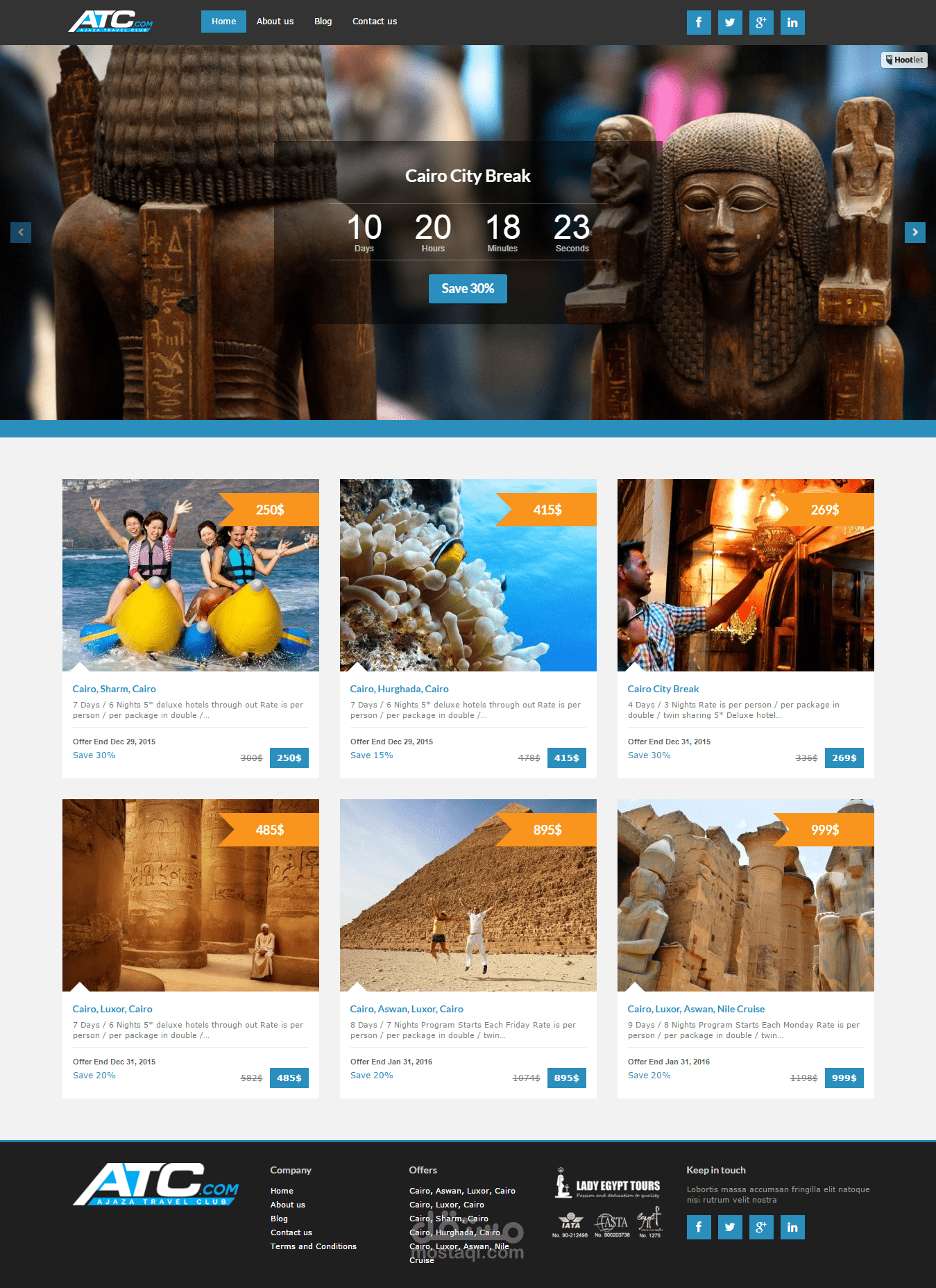 موقع شركة سياحة ATC