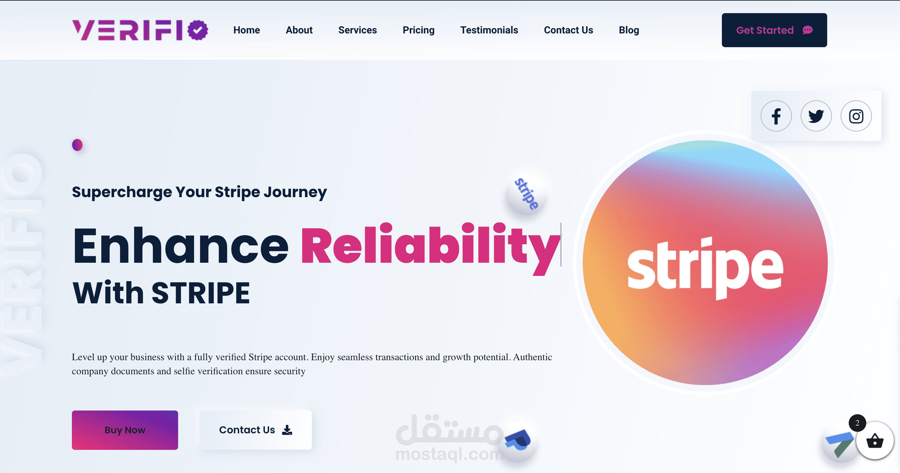 خبير التسويق الرقمي وإدارة وسائل التواصل الاجتماعي والتسويق الفيروسي لموقع Verifio
