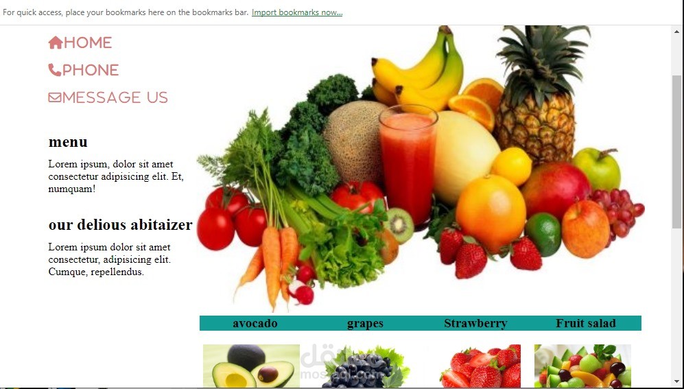A simple page that is responsive to all devices: desktop, tablet, mobile