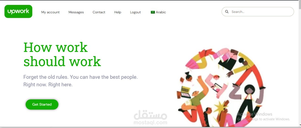 Freelance website design