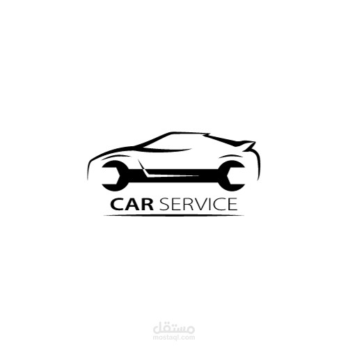 لوجو لمركز لصيانة السيارات