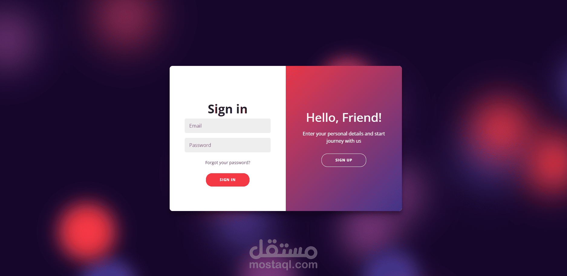 تصميم مواقع الكترونية باستخدام react js مع db باستخدام node