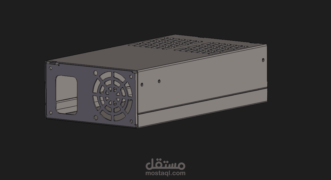 pc power supply cover by sheetmetal