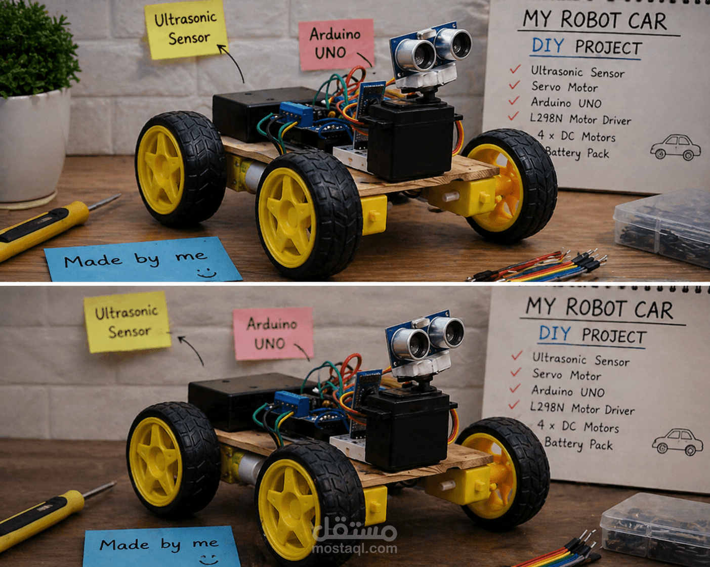 voice controller robotic car