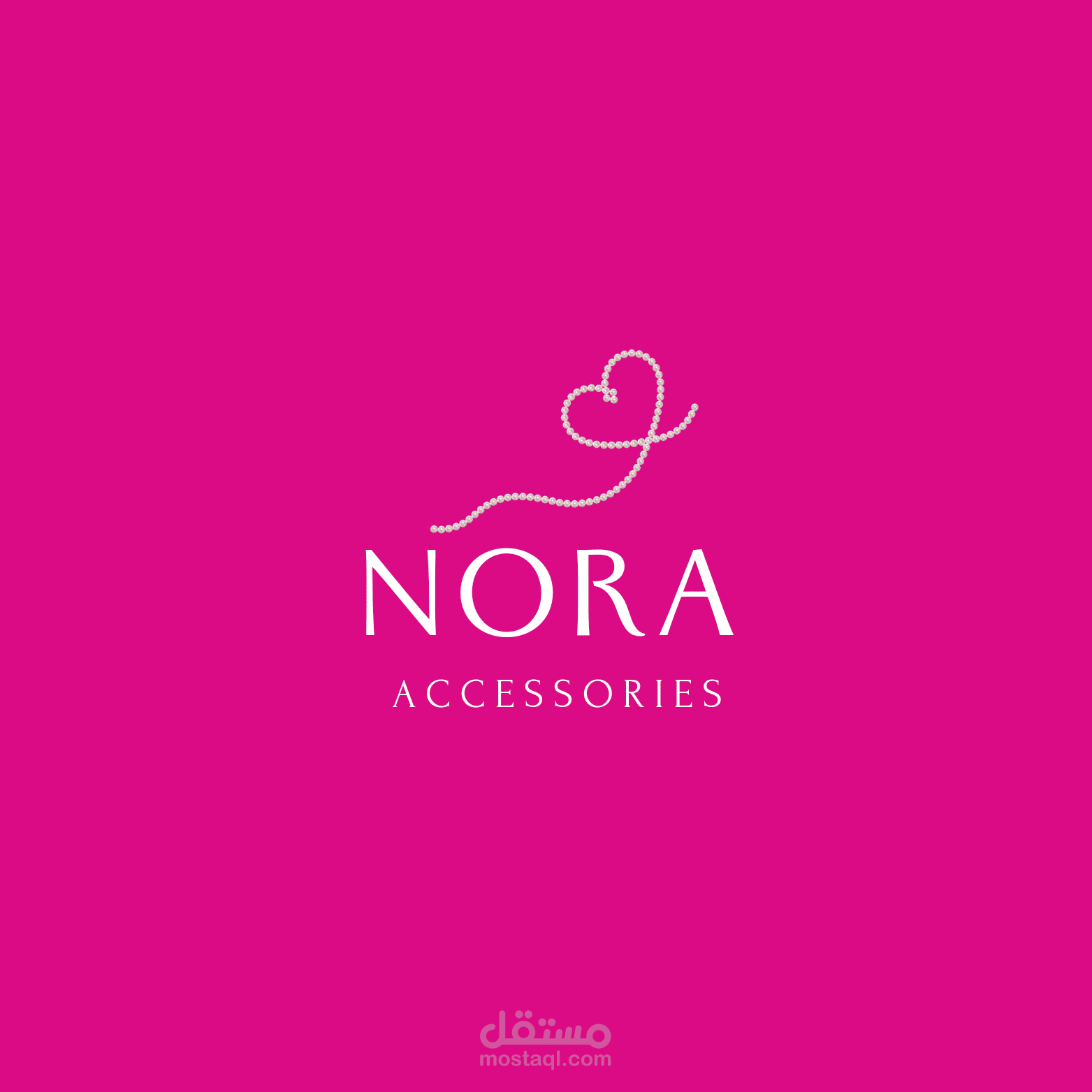 شعار لبوتيك إكسسوارات يسمي Nora