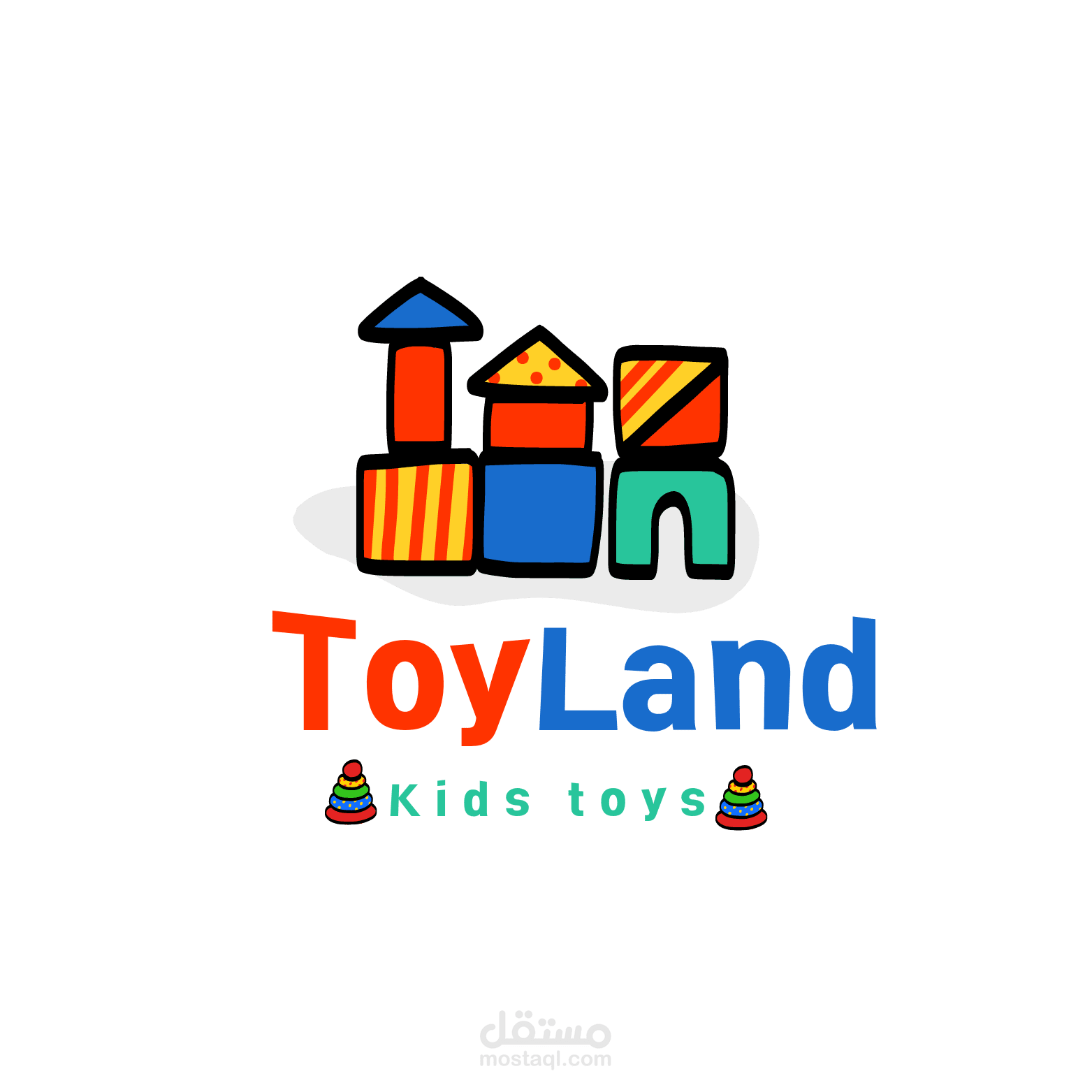 شعار شركة تصنيع ألعاب أطفال تسمي ToyLand