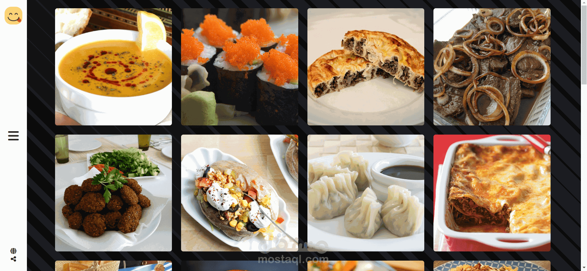 Recipes Website