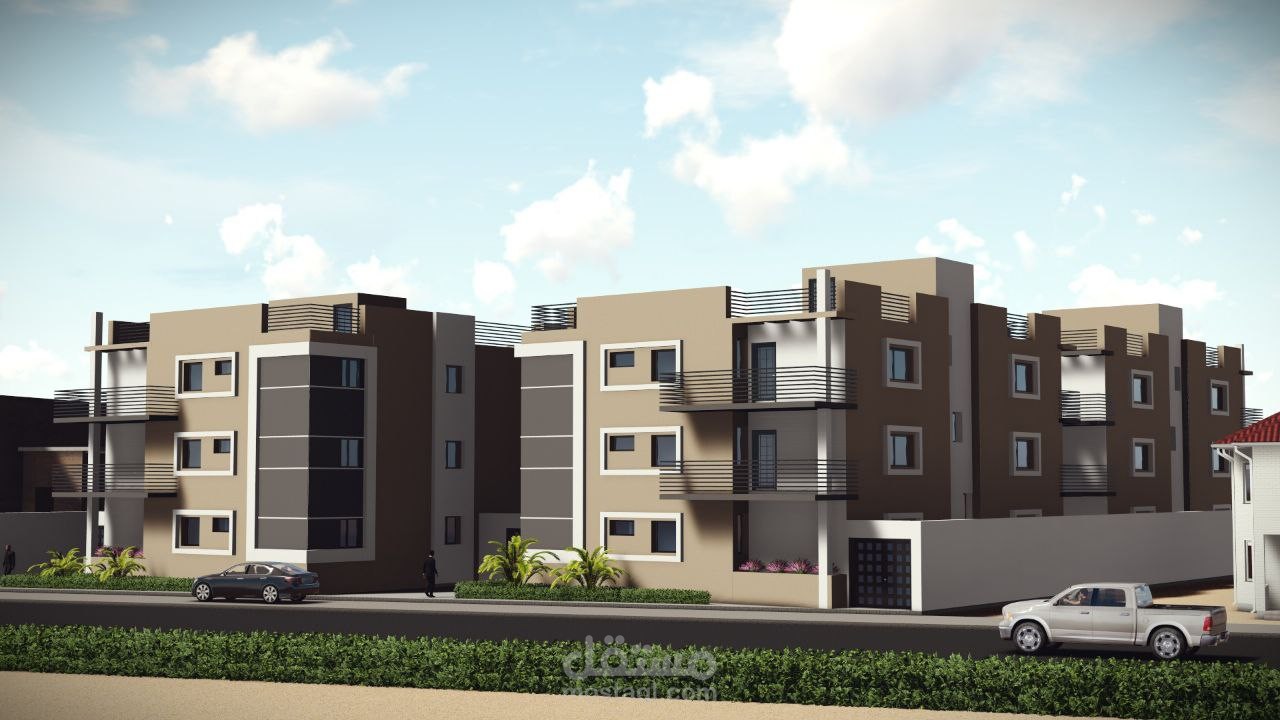 4 عمارات سكنية