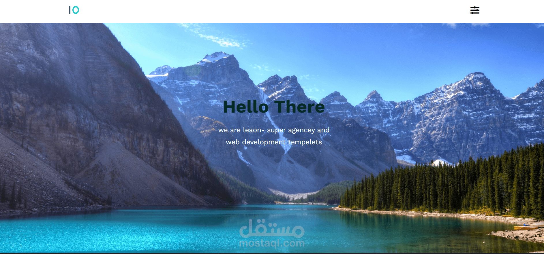 (Html,css)landing page