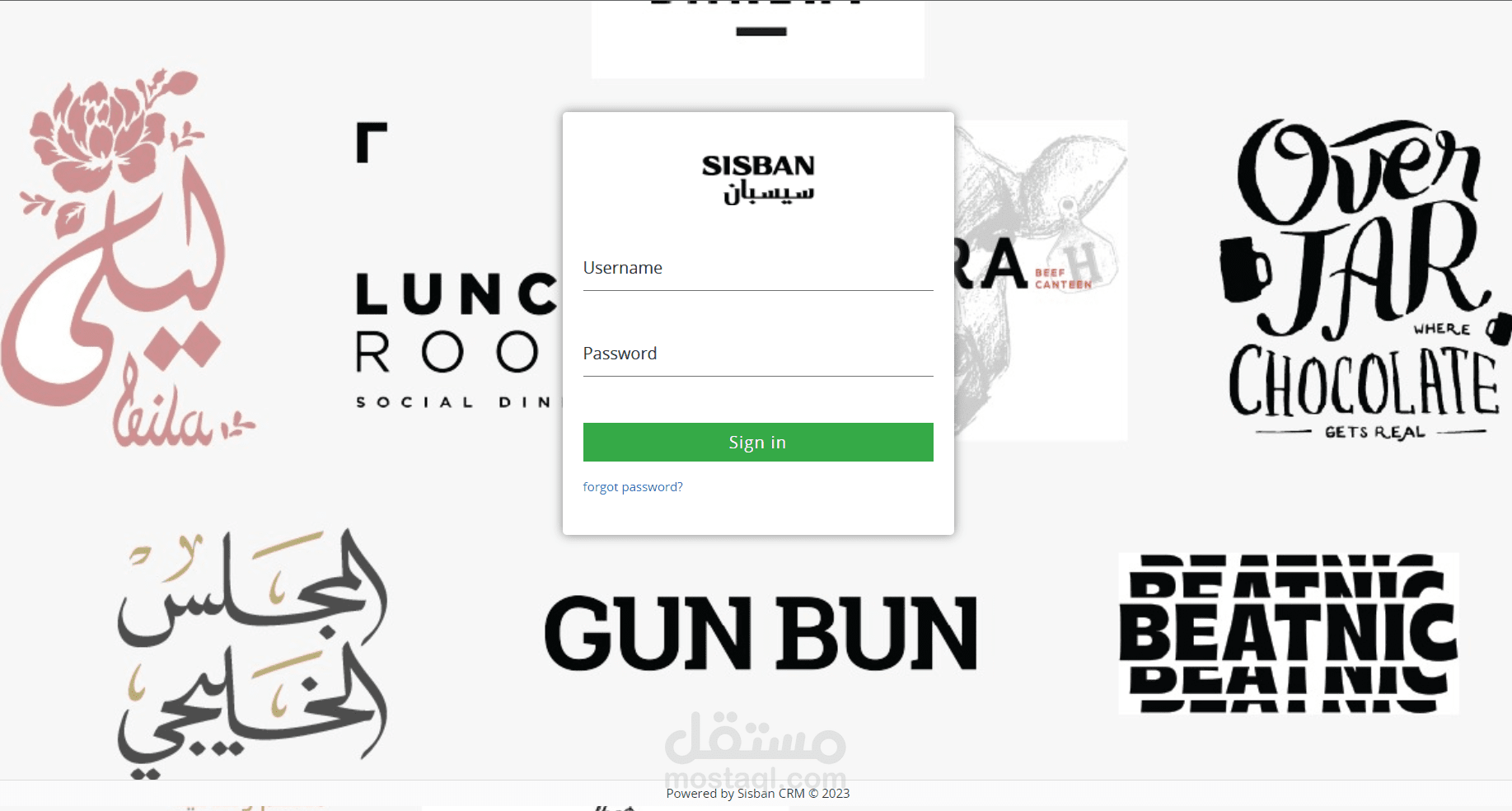 Restaurants CRM