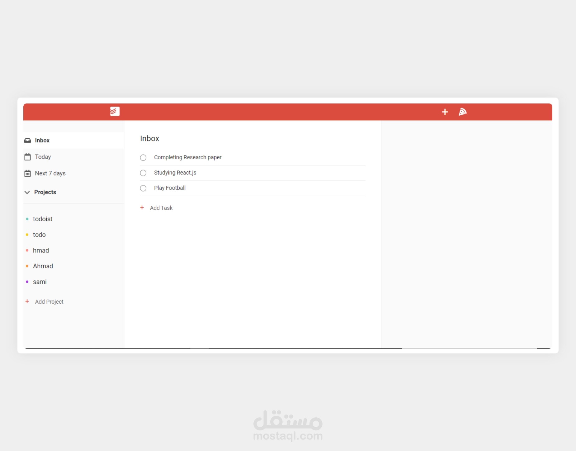 Todo App - ReactJS